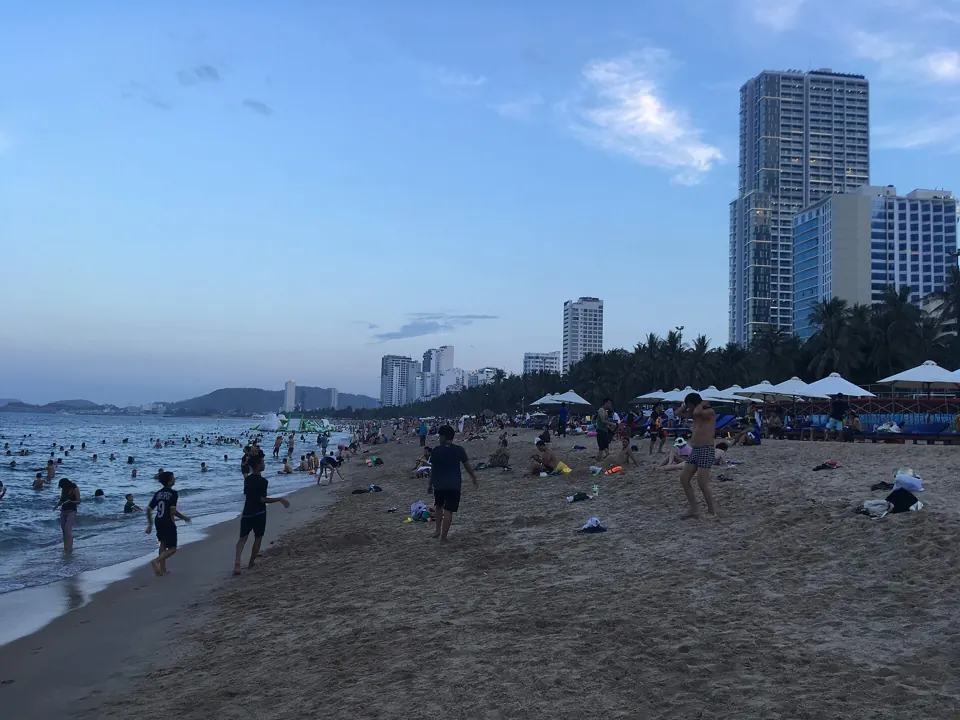 Nha Trang's city beach
